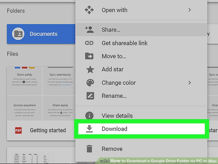How to download pictures from google drive to macbook